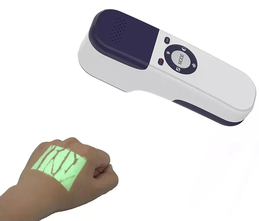 QV‑500 draagbare aderzoeker voor verpleegkundigen, handheld infrarood aderzoeker